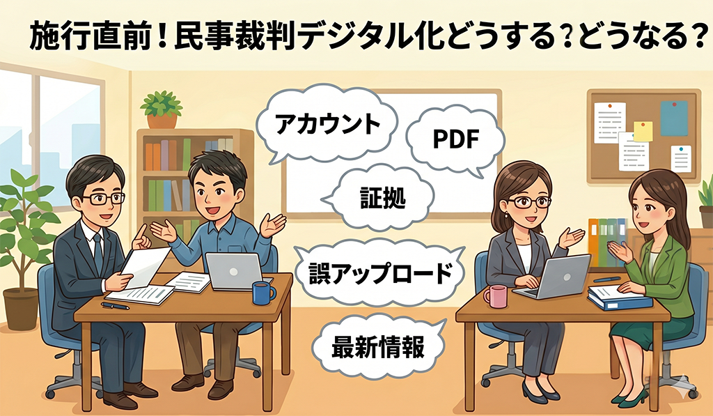 JALAPオンラインイベント 「施行直前！民事裁判デジタル化どうする？どうなる？」